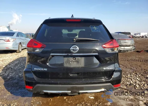 2017 Nissan Rogue Sv z USA, uszkodzony, nr VIN KNMAT2MV9HP555948